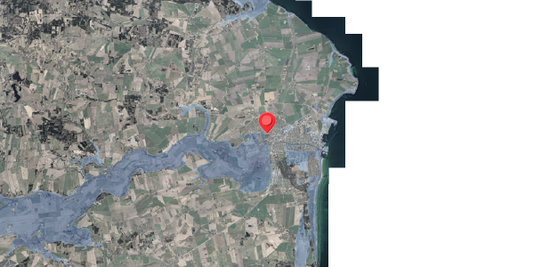 Stomflod og havvand på Markedsgade 45, 8500 Grenaa