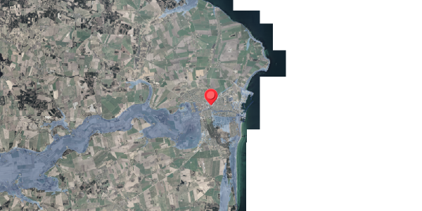 Stomflod og havvand på Nygade 23, . , 8500 Grenaa