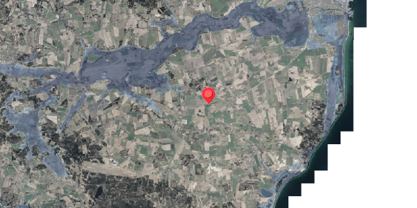 Stomflod og havvand på Obdrupvej 2, 8570 Trustrup
