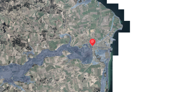 Stomflod og havvand på Posthaven 13, 1. mf, 8500 Grenaa
