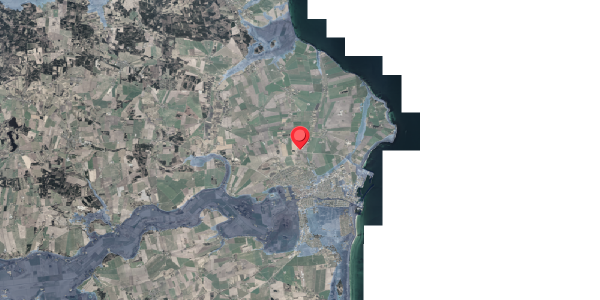 Stomflod og havvand på Robstrupvej 21, 8500 Grenaa