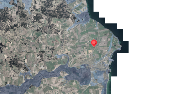 Stomflod og havvand på Robstrupvej 22, 8500 Grenaa