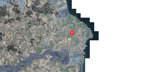 Stomflod og havvand på Robstrupvej 24, 8500 Grenaa