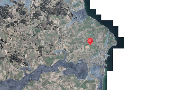 Stomflod og havvand på Robstrupvej 32, 8500 Grenaa