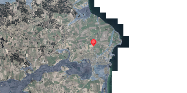 Stomflod og havvand på Robstrupvej 34, 8500 Grenaa