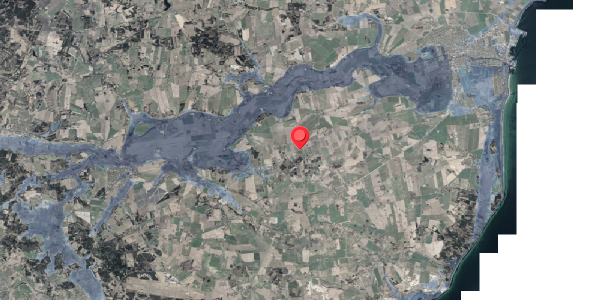 Stomflod og havvand på Saldrupvej 2, . , 8570 Trustrup