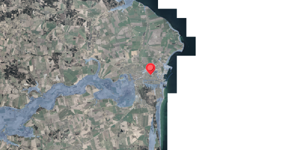 Stomflod og havvand på Sandstumpvej 40, 8500 Grenaa