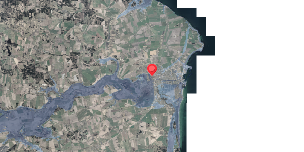 Stomflod og havvand på Storegade 49B, . , 8500 Grenaa