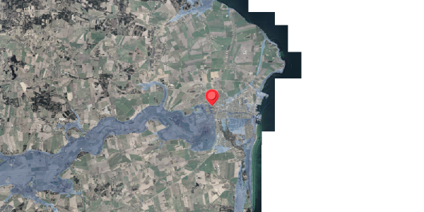 Stomflod og havvand på Storegade 54B, 8500 Grenaa