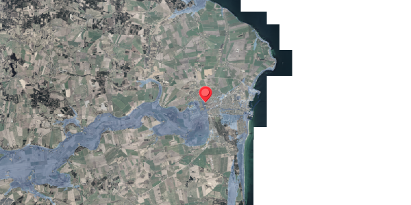 Stomflod og havvand på Storegade 65, 8500 Grenaa