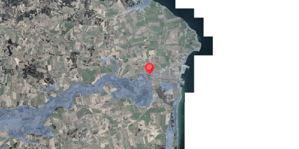 Stomflod og havvand på Storegade 69, 8500 Grenaa