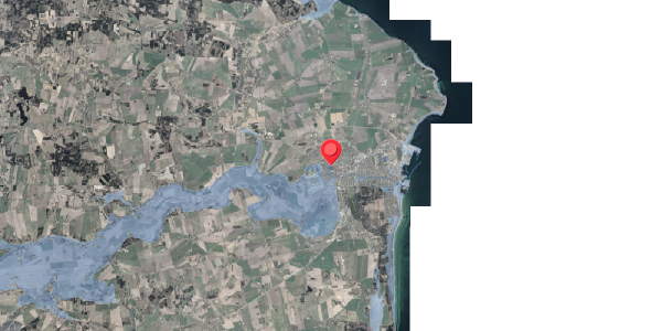 Stomflod og havvand på Storegade 77, 8500 Grenaa