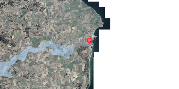 Stomflod og havvand på Strandgade 23, . , 8500 Grenaa