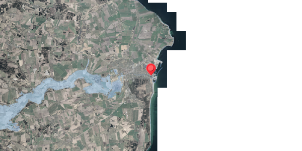 Stomflod og havvand på Strandgade 24, 8500 Grenaa