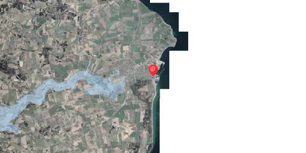 Stomflod og havvand på Strandgade 26, . , 8500 Grenaa