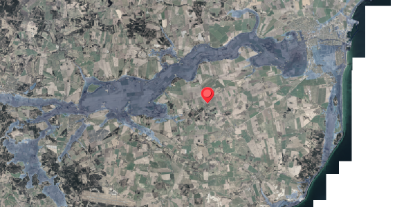 Stomflod og havvand på Svinget 3, 8570 Trustrup