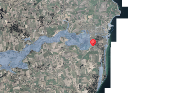 Stomflod og havvand på Trekanten 21, 8500 Grenaa