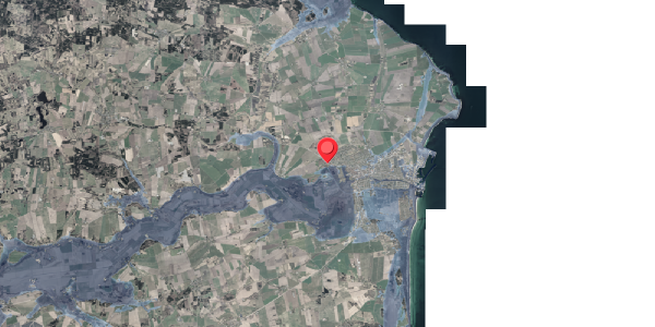 Stomflod og havvand på Udsigten 13, 8500 Grenaa