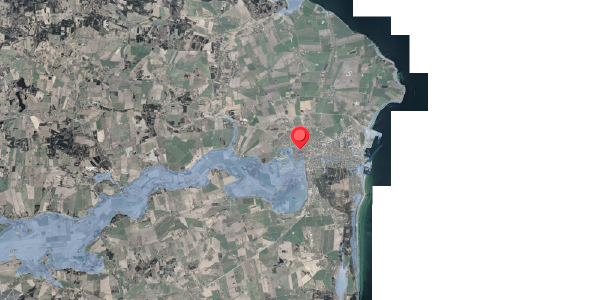 Stomflod og havvand på Vestervej 21, 8500 Grenaa