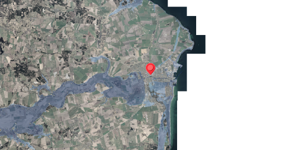 Stomflod og havvand på Østerbrogade 7, . , 8500 Grenaa