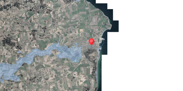 Stomflod og havvand på Ådalen 2A, 8500 Grenaa