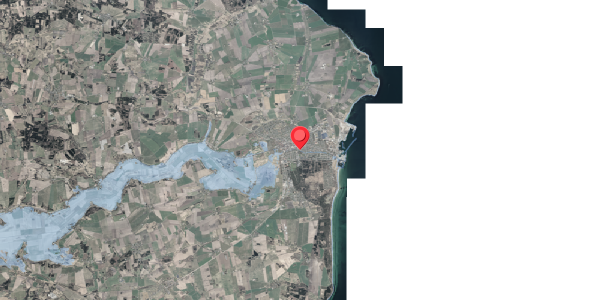 Stomflod og havvand på Ådiget 15, 8500 Grenaa