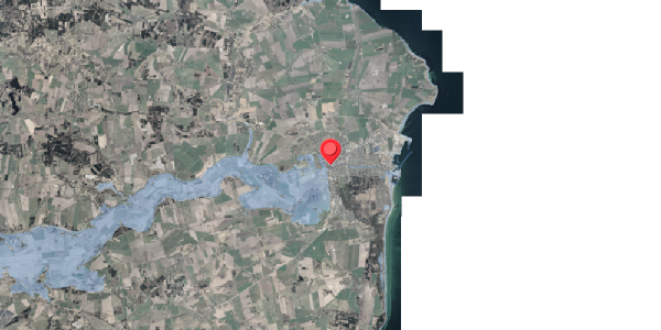 Stomflod og havvand på Ågade 14, 8500 Grenaa