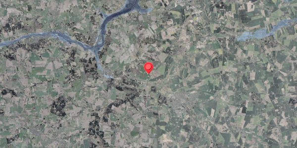 Stomflod og havvand på Bakkevej 9, 8370 Hadsten