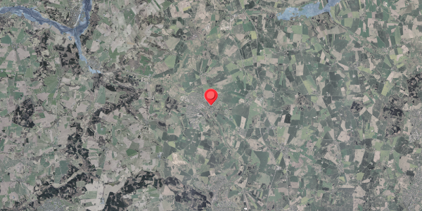 Stomflod og havvand på Birkevej 10, 8370 Hadsten