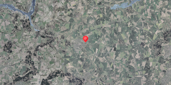 Stomflod og havvand på Bjarkesvej 21, 8370 Hadsten