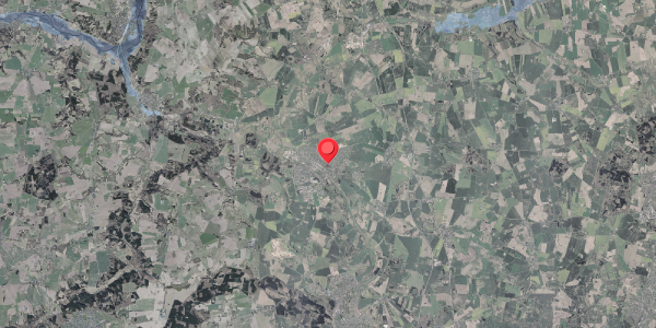 Stomflod og havvand på Ellemosevej 13, 8370 Hadsten