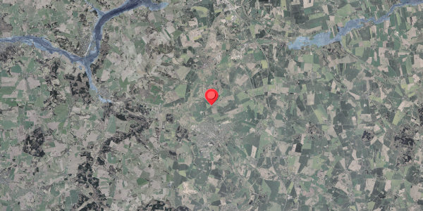 Stomflod og havvand på Erslevvej 2, . , 8370 Hadsten