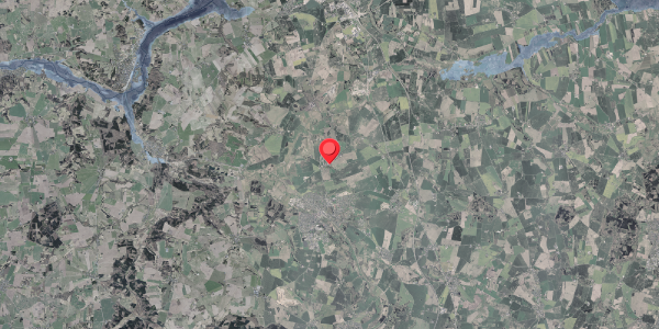 Stomflod og havvand på Erslevvej 40, . , 8370 Hadsten