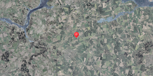 Stomflod og havvand på Erslevvej 62, 8370 Hadsten