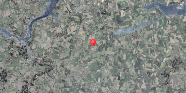Stomflod og havvand på Erslevvej 88, . , 8370 Hadsten