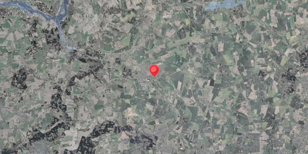Stomflod og havvand på Oddervej 2, 8370 Hadsten