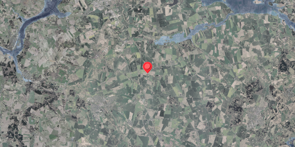 Stomflod og havvand på Stobdrupvej 14, . , 8370 Hadsten