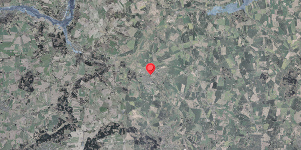 Stomflod og havvand på Vestergade 13, 8370 Hadsten