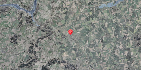 Stomflod og havvand på Vestergade 55, 8370 Hadsten