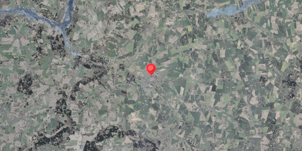 Stomflod og havvand på Violvej 3, 8370 Hadsten