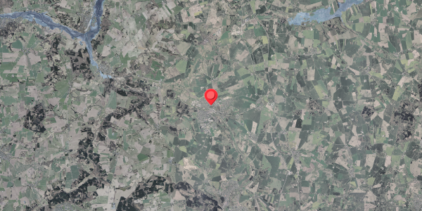 Stomflod og havvand på Violvej 5, 8370 Hadsten