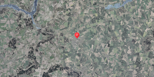 Stomflod og havvand på Violvej 8, 8370 Hadsten