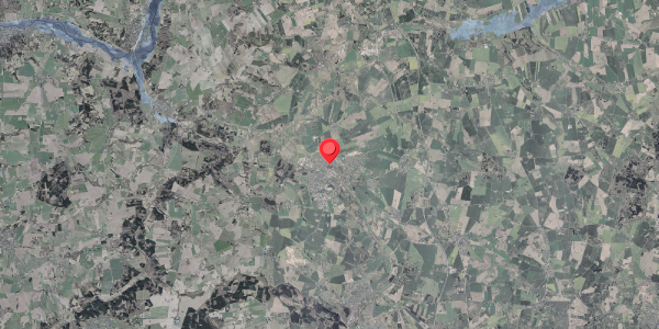 Stomflod og havvand på Violvej 9, 8370 Hadsten