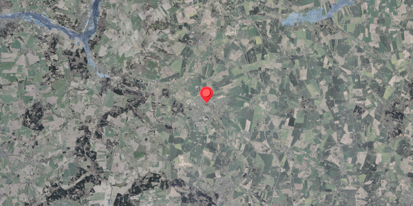Stomflod og havvand på Violvej 12, 8370 Hadsten