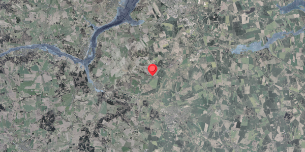 Stomflod og havvand på Værumvej 13, 8370 Hadsten