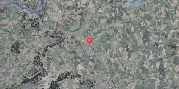 Stomflod og havvand på Ågade 8, 8370 Hadsten