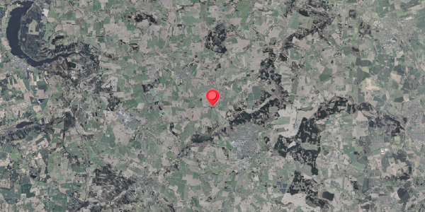 Stomflod og havvand på Borgergade 28, 8450 Hammel