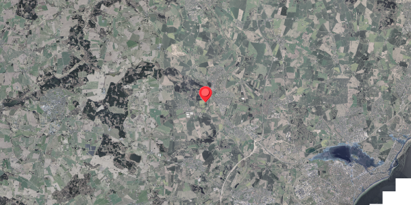 Stomflod og havvand på Hovmarksvej 2, 8382 Hinnerup