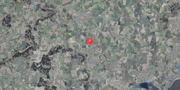 Stomflod og havvand på Haarvej 13, 8382 Hinnerup