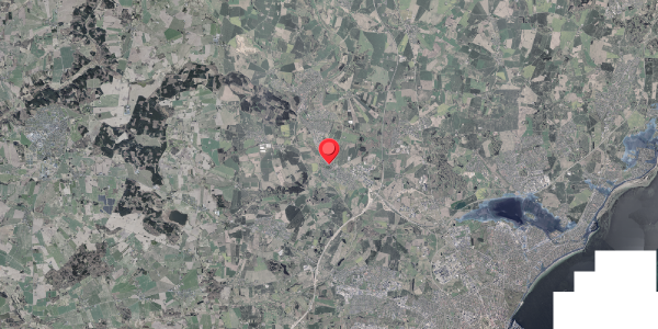 Stomflod og havvand på Jupitervej 7, 8382 Hinnerup